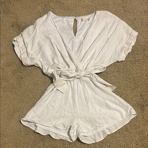 Altar'd State White Romper
